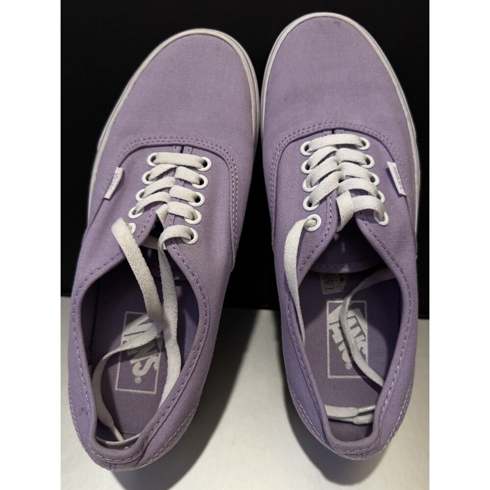 Vans Off the Authentic Lilac Chalk White Laces US Men's 5.5 / US Women's 7